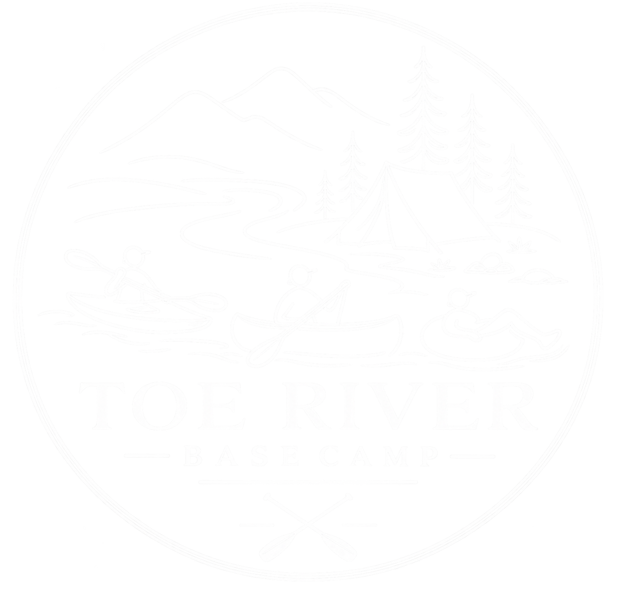 Toe River Base Camp logo